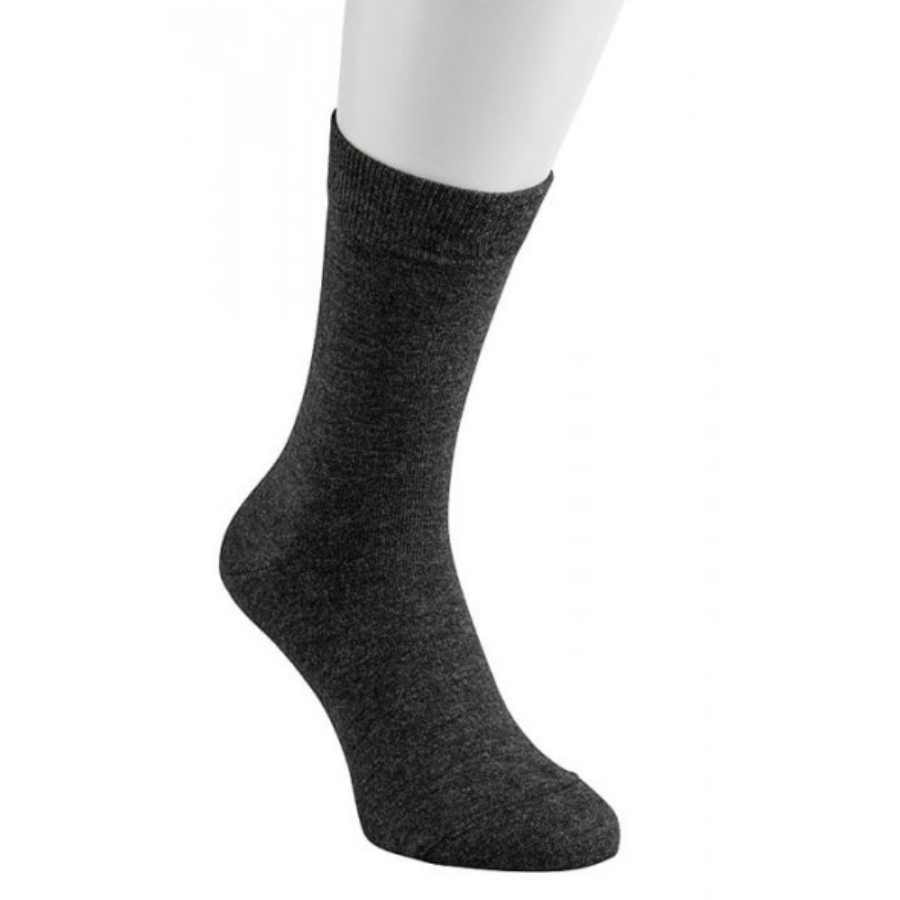 Pure Silver Bamboo Socks in color grey slate.